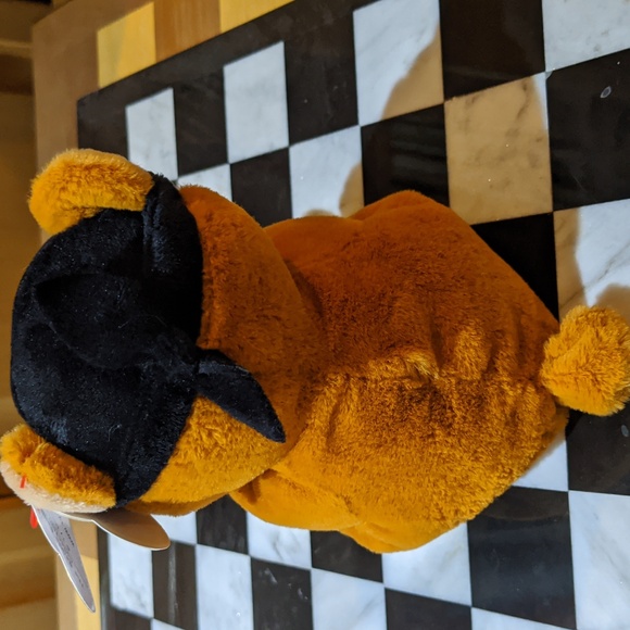 Halloween Pirate Bear (6 Inch) Plush NEW Plush Ty Beanie Baby Bellies - SCULLY - Picture 5 of 6